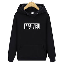 Load image into Gallery viewer, Marvel Sweatshirt Black-White
